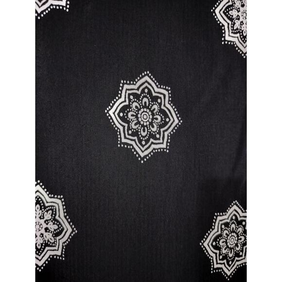 3203) Norton McNaughton Hawaiian Print Button Up Collar Short Sleeve Top Sized 8 - Picture 5 of 7